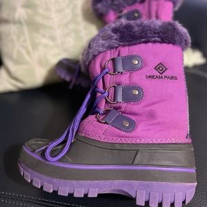Girls Dream Paris Thinsulate Snow Boots size 12